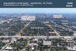 Plus de détails pour 409 North Loop E, Houston, TX - Local d’activités à vendre