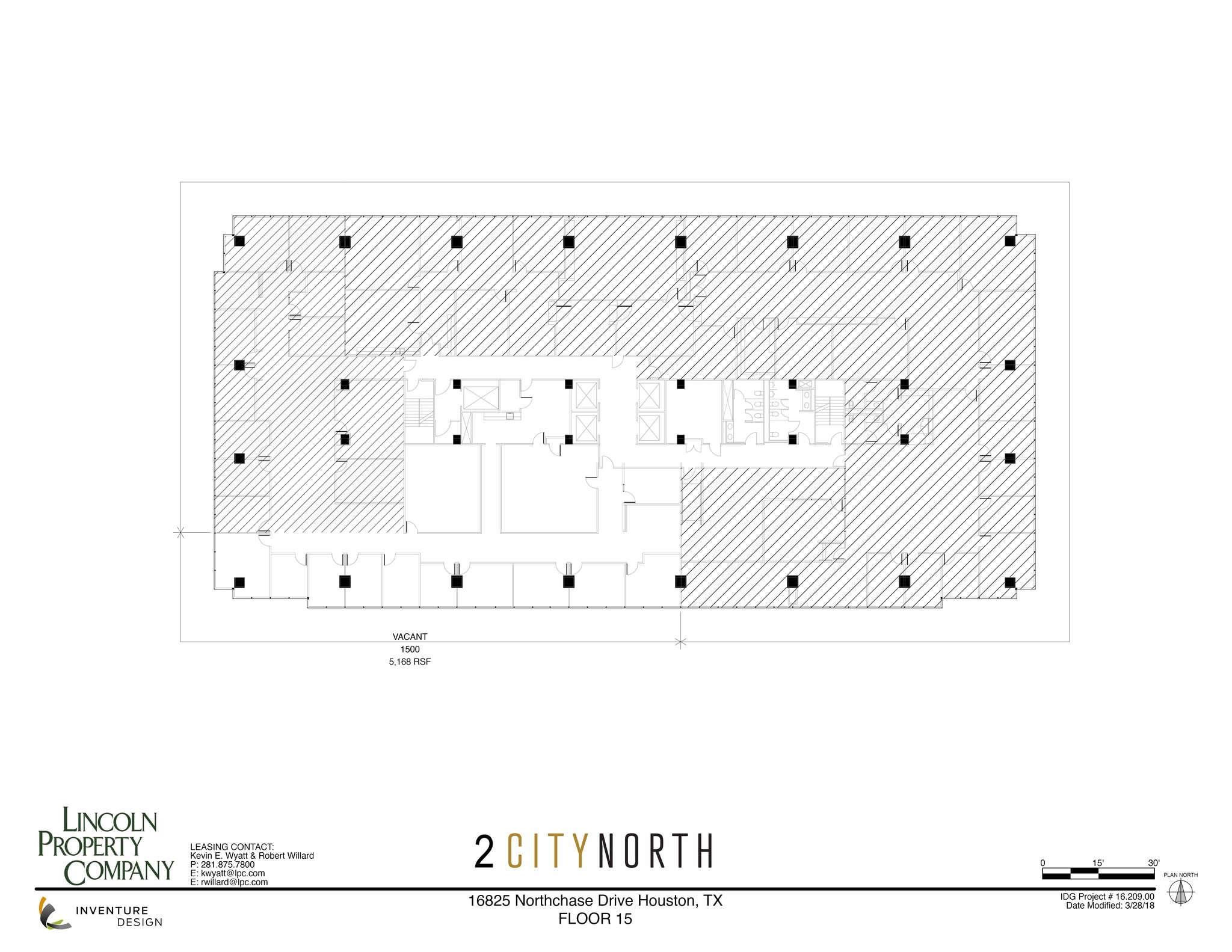 16825 Northchase Dr, Houston, TX à louer Plan de site– Image 1 sur 1