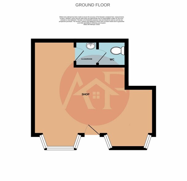1 Cross St, Burnham On Sea à louer - Plan d’étage – Image 2 sur 4