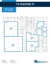 710 Peachtree St NE, Atlanta, GA à louer Plan de site– Image 1 sur 1