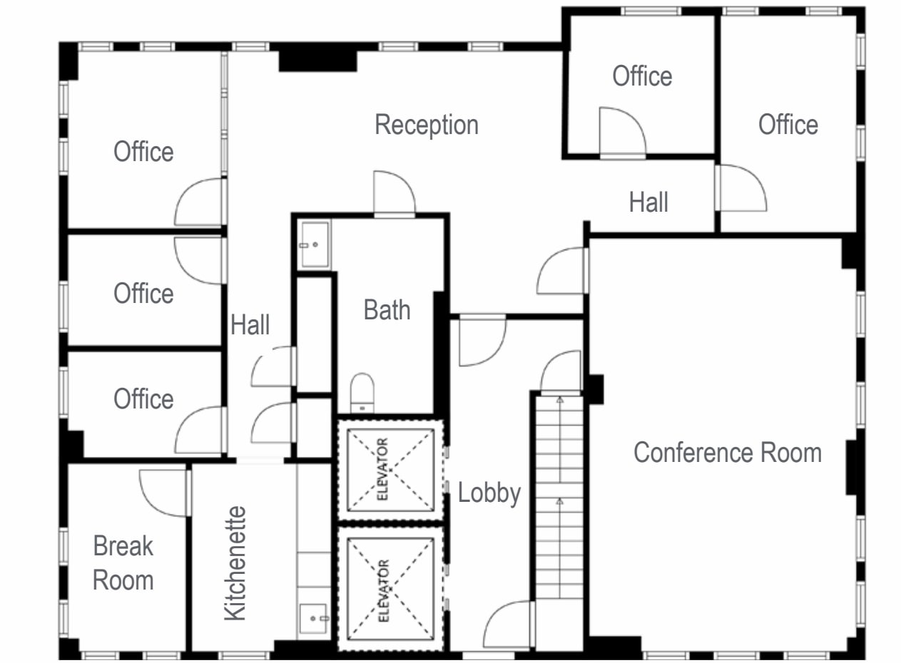 409 13th St, Oakland, CA à louer Plan d’étage– Image 1 sur 1