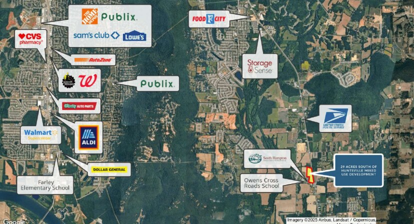 8888 Alabama 1, Owens Cross Roads, AL à vendre - Photo de l’immeuble – Image 3 sur 4