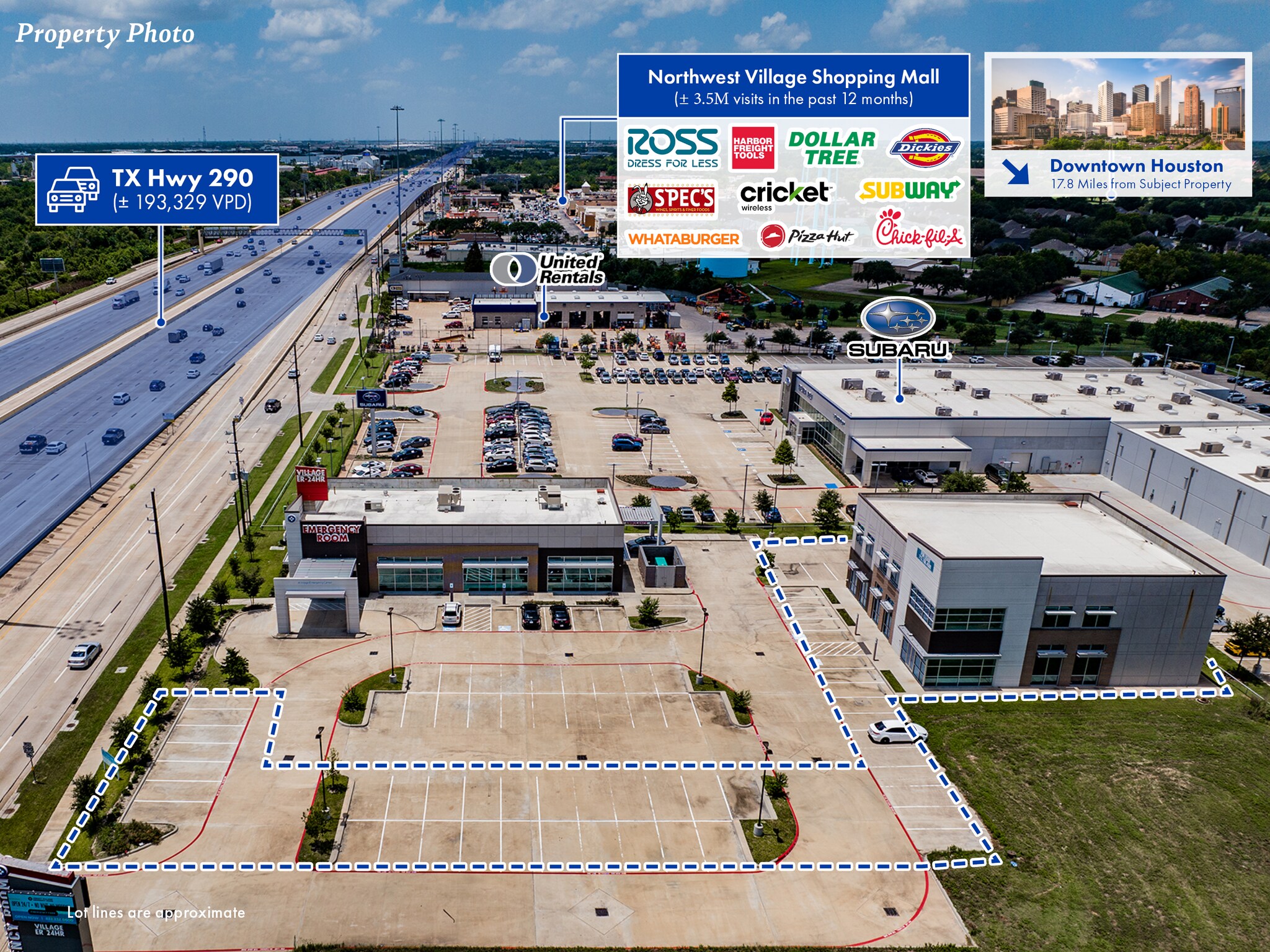 17040 Northwest Fwy, Jersey Village, TX à vendre Photo principale– Image 1 sur 2