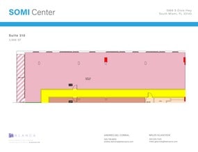 5966 S Dixie Hwy, South Miami, FL à louer Plan de site– Image 1 sur 1