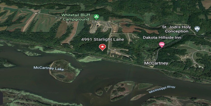 4991 Starlight Ln, Cassville, WI à vendre - Aérien – Image 2 sur 3