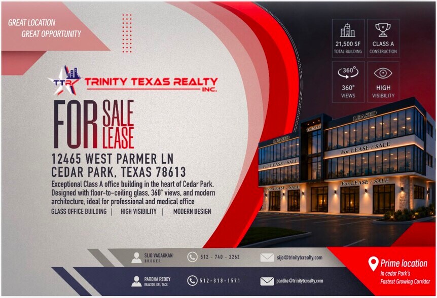 12465 Parmer Ln, Cedar Park, TX à louer - Photo de l’immeuble – Image 3 sur 4