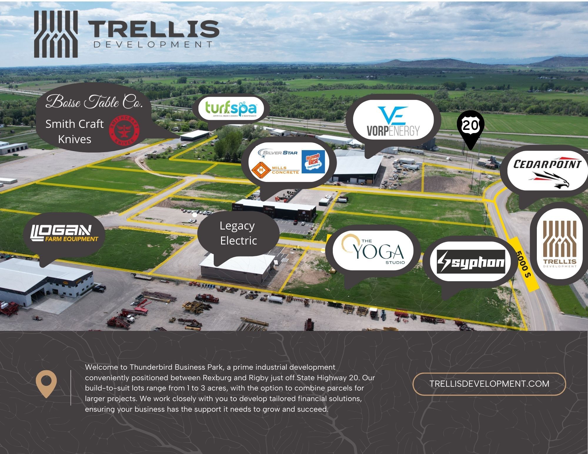 4760 Yellowstone Highway, Rexburg, ID à vendre Aérien– Image 1 sur 11