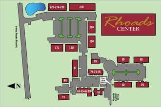 55-90 Rhoads Center Dr, Dayton, OH à louer Plan de site– Image 2 sur 2