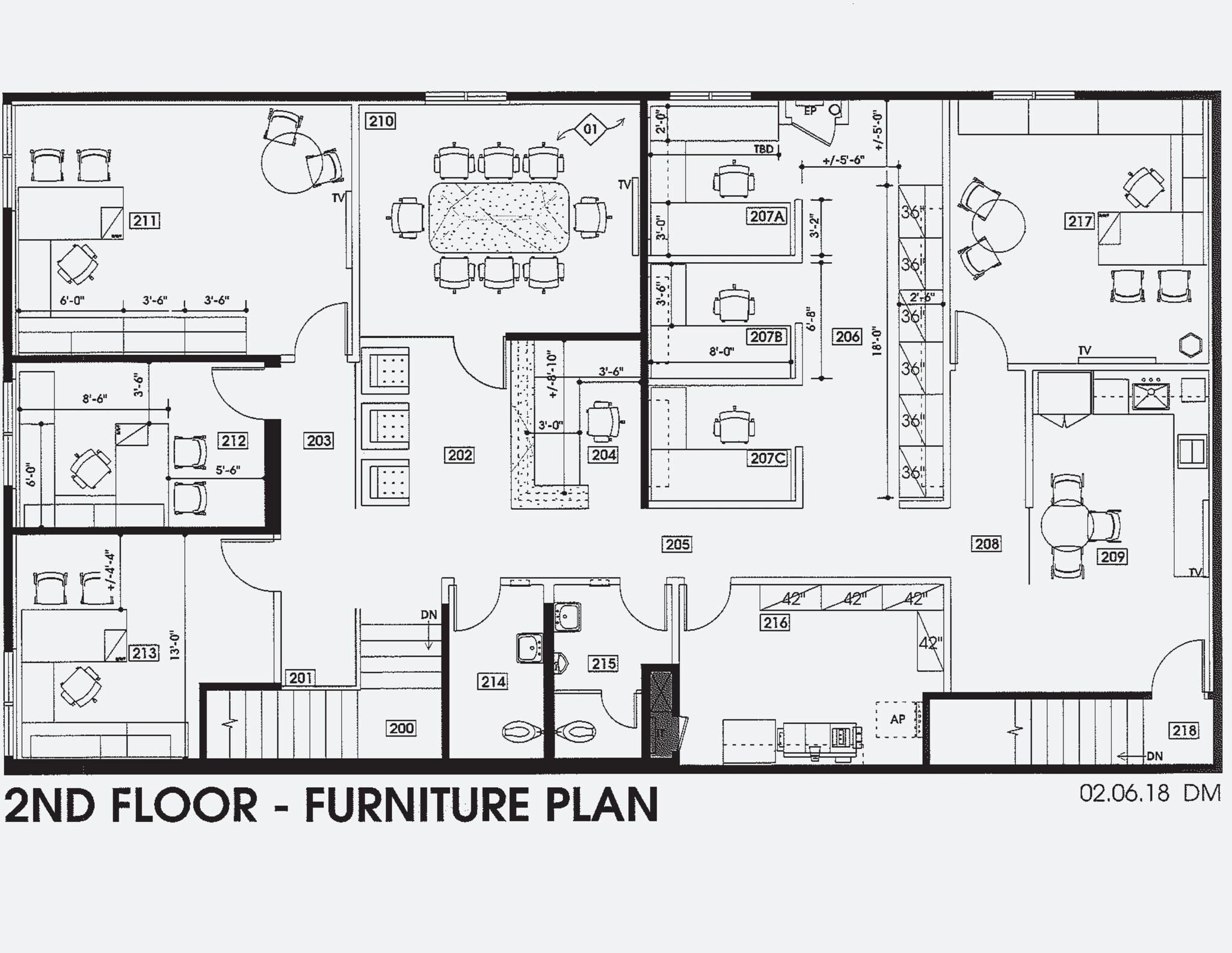 1635 Pontius Ave, Los Angeles, CA à louer Plan d’étage– Image 1 sur 2