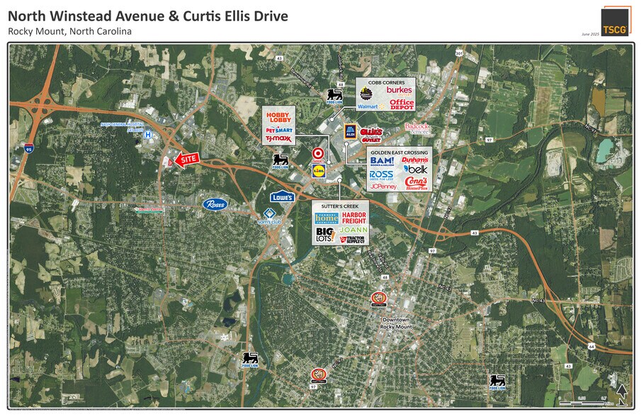 Winstead Avenue & Curtis Ellis Drive, Rocky Mount, NC à louer - Photo de l’immeuble – Image 3 sur 3
