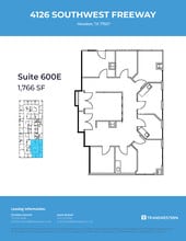 4126 Southwest Fwy, Houston, TX à louer Plan d’étage– Image 1 sur 1