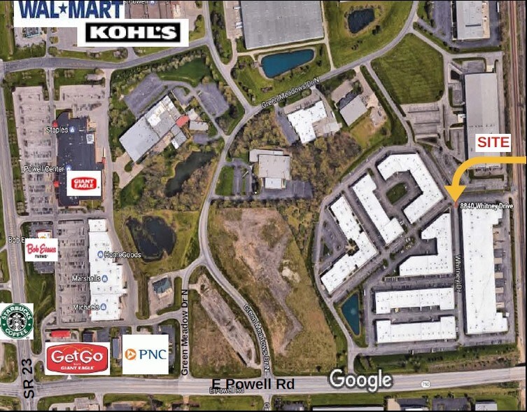 8840-8884 Whitney Dr, Lewis Center, OH à louer - Aérien – Image 3 sur 4