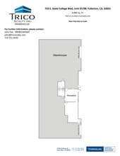667-759 S State College Blvd, Fullerton, CA à louer Plan d’étage– Image 1 sur 1