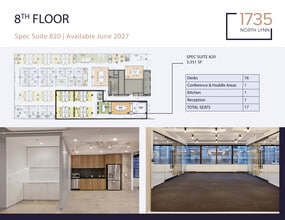 1735 N Lynn St, Arlington, VA à louer Plan d’étage– Image 1 sur 2