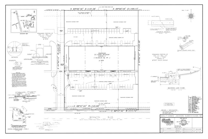 5019 Beckwith Blvd, San Antonio, TX à louer - Plan de site – Image 1 sur 2