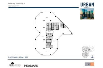 222 W Las Colinas Blvd, Irving, TX à louer Plan d’étage– Image 1 sur 1