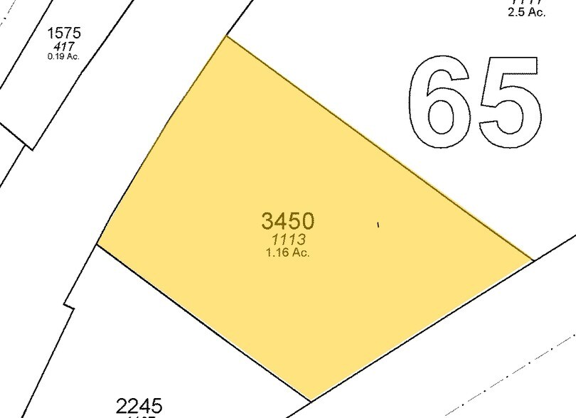 1113 Capital Blvd, Raleigh, NC à louer - Plan cadastral – Image 3 sur 12