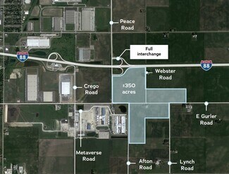 Plus de détails pour SEC Peace Rd & E Gurler Rd, Dekalb, IL - Industriel/Logistique à louer