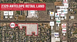 Plus de détails pour 2329 1700 S, Syracuse, UT - Terrain à vendre