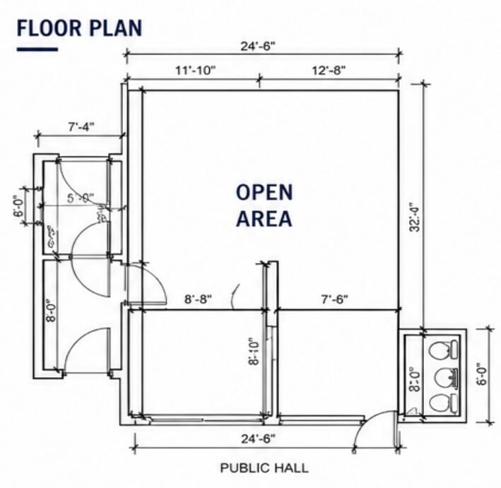 333 E 79th St, New York, NY à louer Plan d’étage– Image 1 sur 1