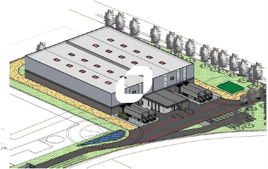 Industriel/Logistique dans Amilly à louer - Plan d’étage – Image 3 sur 3