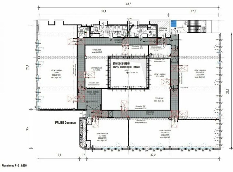 Bureau dans La Ciotat à louer - Plan d’étage – Image 3 sur 3