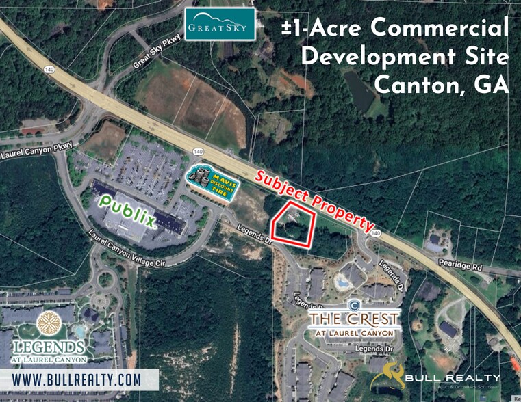 2201 Reinhardt College Pky, Canton, GA à vendre - Photo de l’immeuble – Image 1 sur 4