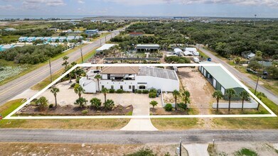1703 Highway 35 S, Rockport, TX - Vue aérienne vue de carte