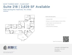4230 Harding Rd, Nashville, TN à louer Plan de site– Image 1 sur 1