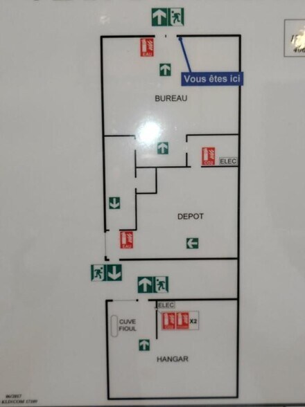 Local d’activités dans Biscarrosse à louer - Plan d’étage – Image 2 sur 8