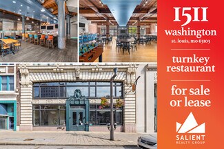 Plus de détails pour 1511-1515 Washington Ave, Saint Louis, MO - Local commercial à louer