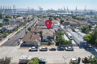 328 N Centre St, San Pedro, CA - VUE AÉRIENNE  vue de carte