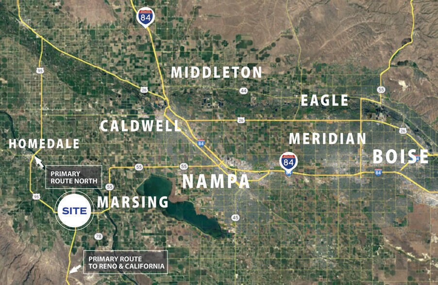 Highway 55 & U.S. 95, Marsing, ID à vendre - Photo de l’immeuble – Image 3 sur 4