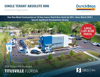 Plus de détails pour 4530 Hickory Hill Blvd, Titusville, FL - Local commercial à vendre