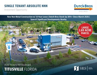 Plus de détails pour 4530 Hickory Hill Blvd, Titusville, FL - Local commercial à vendre