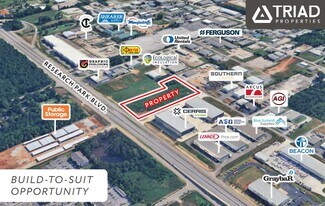 Plus de détails pour 252 Nick Fitcheard Rd NW, Huntsville, AL - Terrain à louer