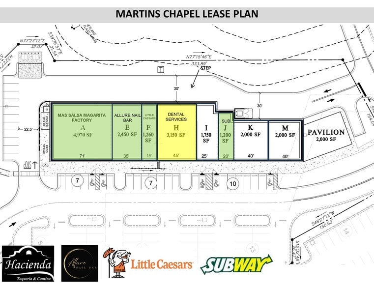 990 Martins Chapel Rd, Lawrenceville, GA à louer - Plan de site – Image 2 sur 4
