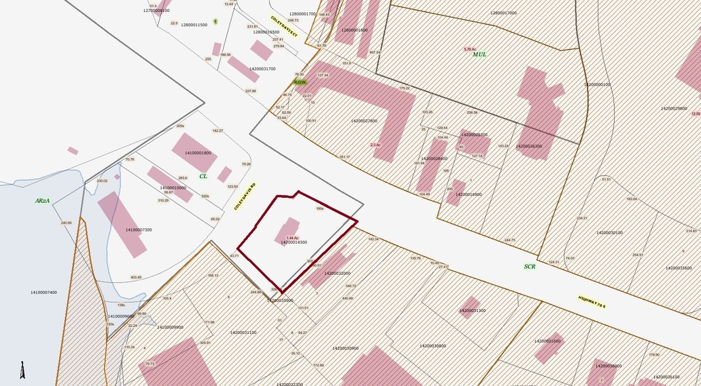 7689 Highway 70 S, Bellevue, TN à vendre - Plan cadastral – Image 3 sur 3