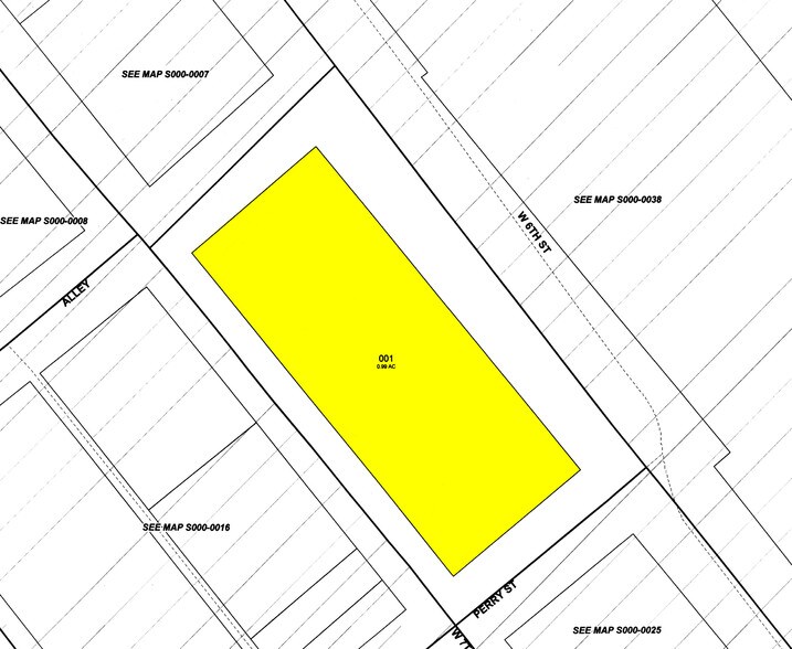 301 Perry St, Richmond, VA à vendre - Plan cadastral – Image 2 sur 3