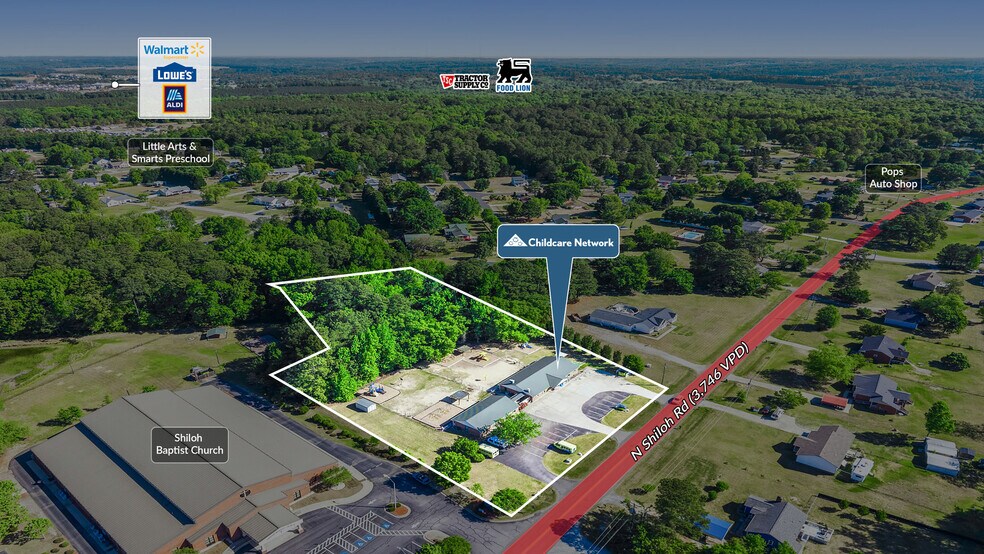 3250 N Shiloh Rd, Garner, NC à vendre - Photo de l’immeuble – Image 2 sur 5