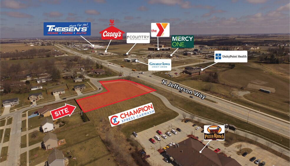 1901 N Jefferson Way, Indianola, IA à vendre - Photo de l’immeuble – Image 2 sur 3