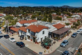 6106-6108 Paseo Delicias, Rancho Santa Fe, CA - VUE AÉRIENNE  vue de carte