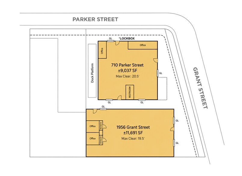 710 Parker St, Santa Clara, CA à louer - Plan cadastral – Image 2 sur 4