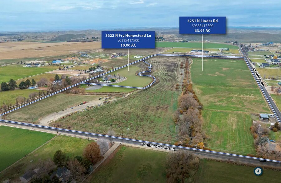 3251 N Linder Rd & 3622 N Fry Homestead, Eagle, ID à vendre - Photo de l’immeuble – Image 2 sur 6