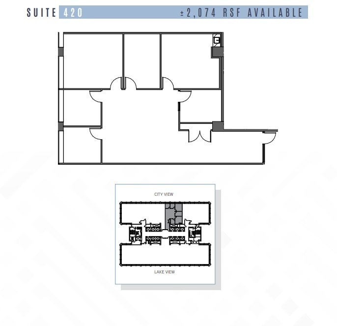 1 Kaiser Plz, Oakland, CA à louer Plan d’étage– Image 1 sur 1