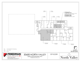 30500 Northwestern Hwy, Farmington Hills, MI à louer Plan d’étage– Image 2 sur 2