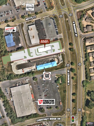Plus de détails pour 2335 E Market St, Harrisonburg, VA - Local commercial à louer