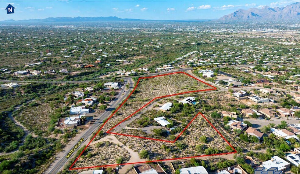 3203 Ironwood, Tucson, AZ à vendre - Aérien – Image 2 sur 13