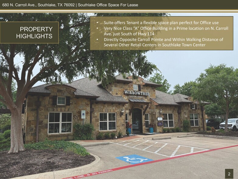 680 N Carroll Ave, Southlake, TX à louer - Photo de l’immeuble – Image 2 sur 13