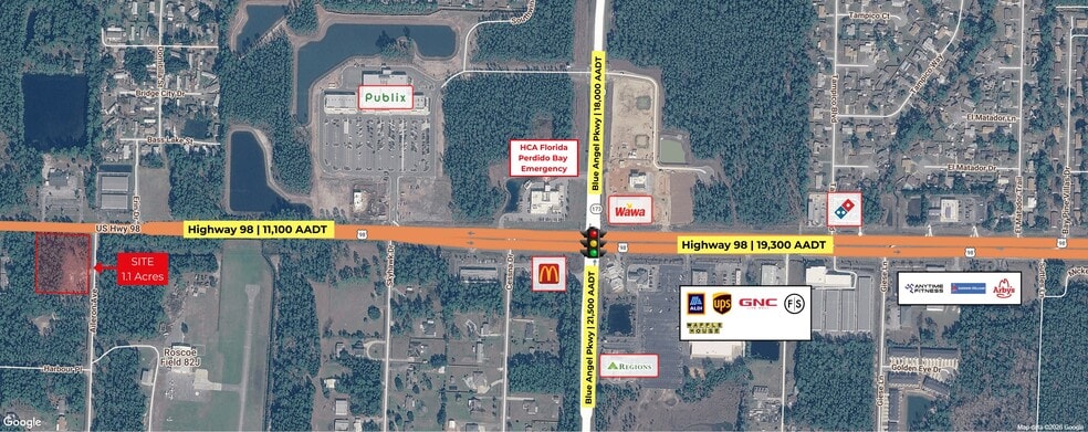 Hwy 98, Pensacola, FL à vendre - Aérien – Image 2 sur 2